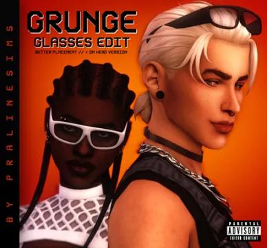 GRUNGE GLASSES Edits