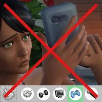 phonevideogamesnogroupinteraction