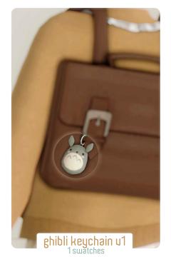 ??  ghibli keychain  ??