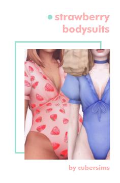 Strawberry Bodysuits