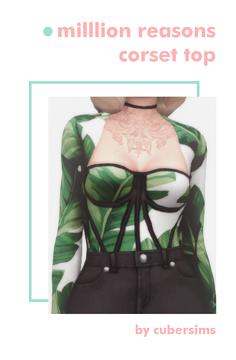 Million Reasons Corset Top