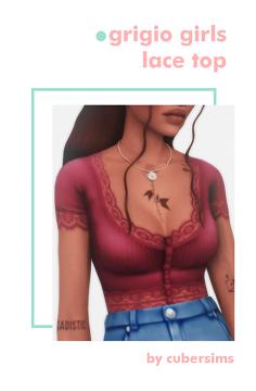 Grigio Girls Lace Top