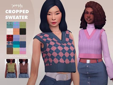 Cropped Sweater (two versions)