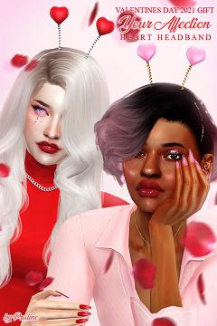 YOUR AFFECTION Heart Headband // Valentines Day 2021 Gift
