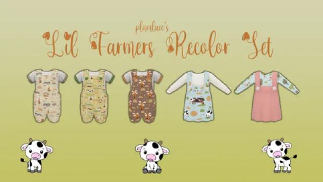 Lil Farmers Recolor Set