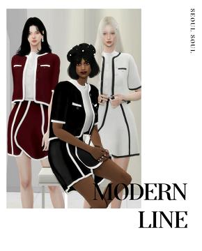 MODERN LINE SET