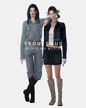 [Re-upload for free] Denim on Denim