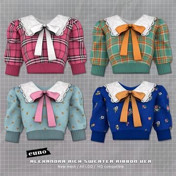 Alexandra Rich Sweater Ribbon Ver