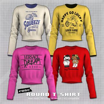 Round T-shirt