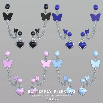 butterfly piercing