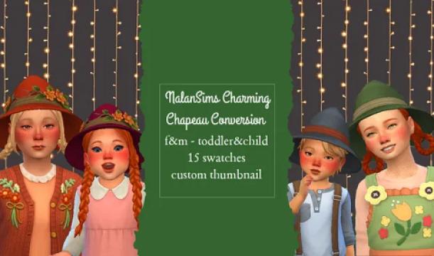 NolanSims Charming Chapeau Conversions