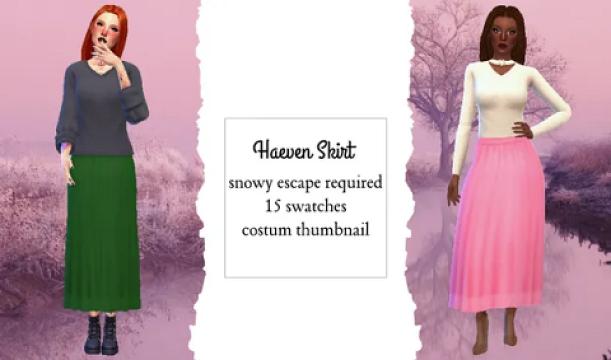 Advent Calendar, Day 16: Haeven Skirt