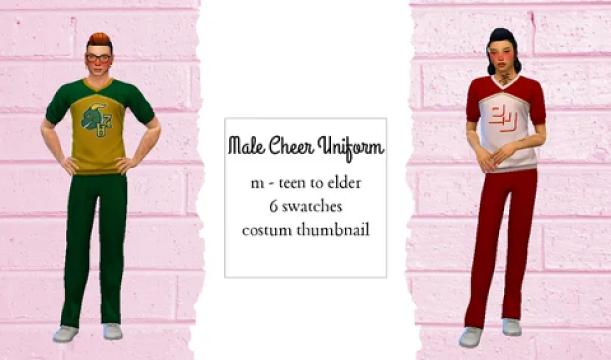 Male Cheer Uniform