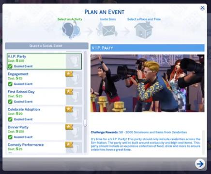 V.I.P Party Event