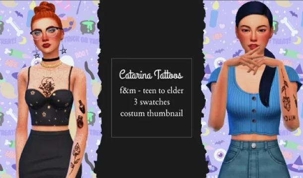 Simblreen 3rd Treat Catarina Tattoos