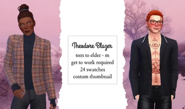 Advent Calendar, Day 25: Theodore Blazer