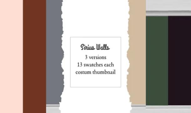 Advent Calendar, Day 21: Sirius Walls