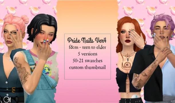 Pride Nails Ver 4