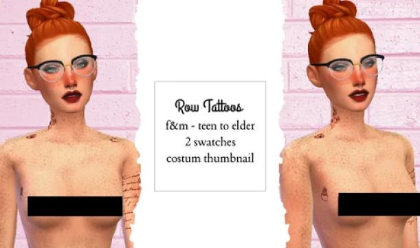 Row Tattoos
