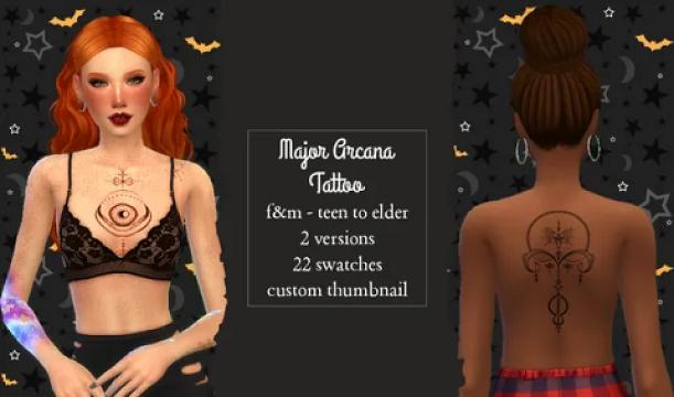 Major Arcana Tattoos