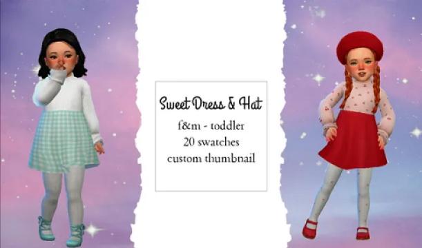 Sweet Dress & Hat