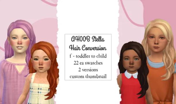 AH00B Stella Hair Conversion