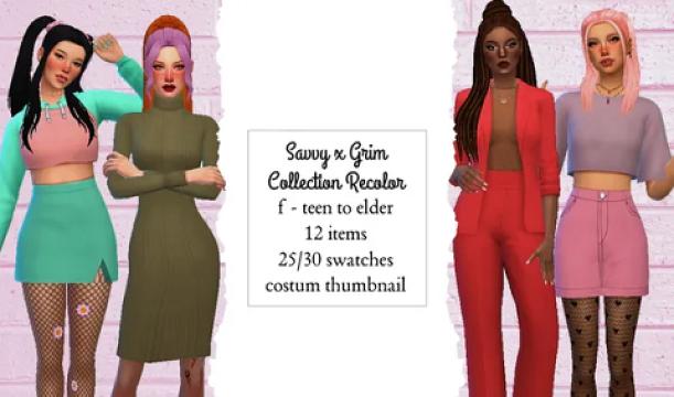 Savvy x Grim Collection Recolor