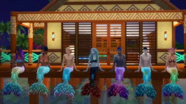 Mermaid Tails and Scales
