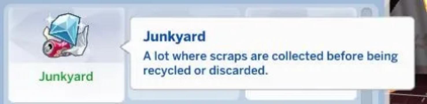 Junkyard Lot Trait