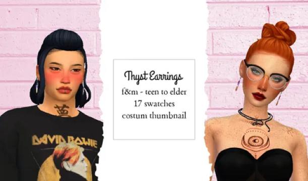 Thyst Earrings