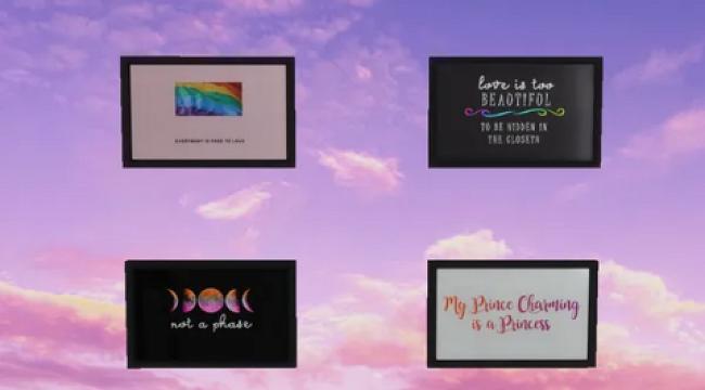 Lesbian Quotes Wall Art