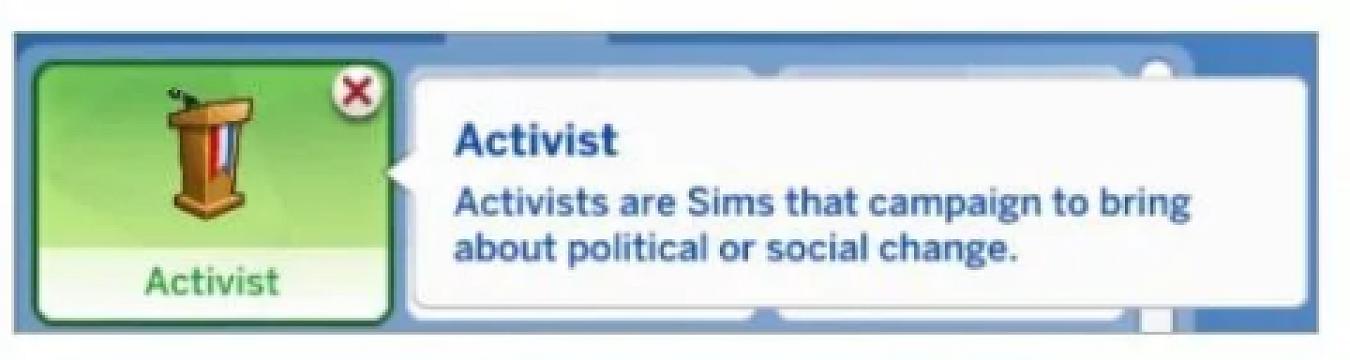 Activist Trait