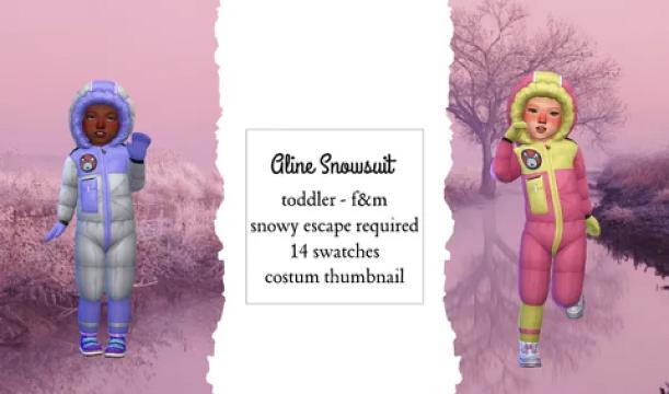 Advent Calendar, Day 24: Aline Snowsuit