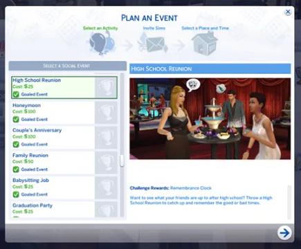 High School Reunion Event