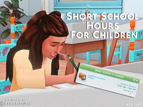 Short School Hours For Children