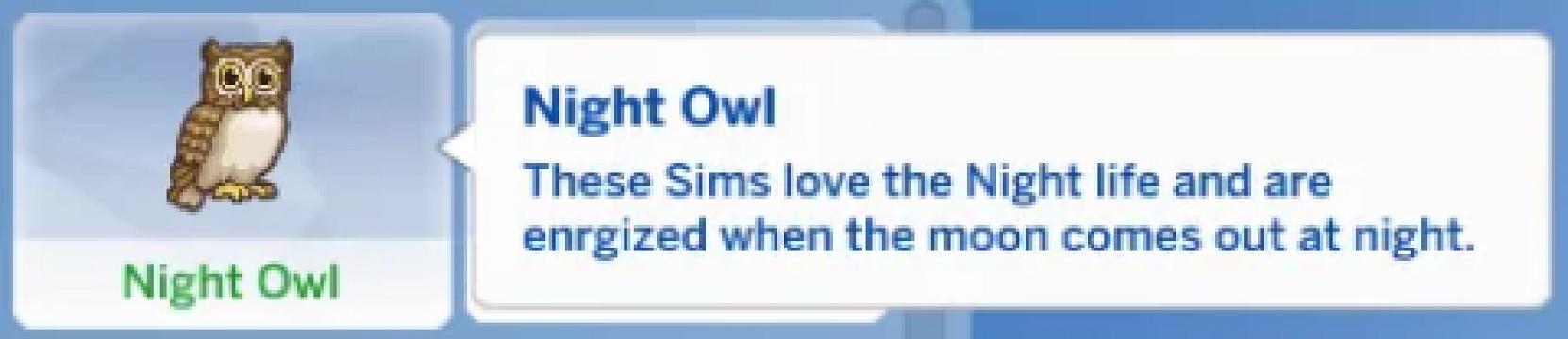 Night Owl Trait