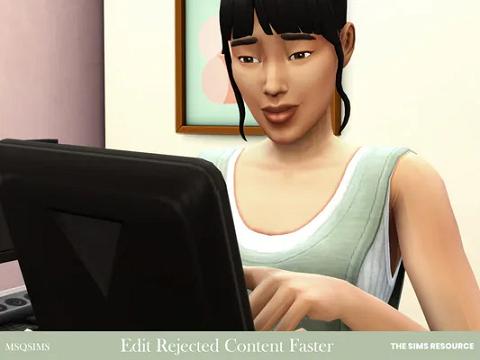 Edit Rejected Content Faster