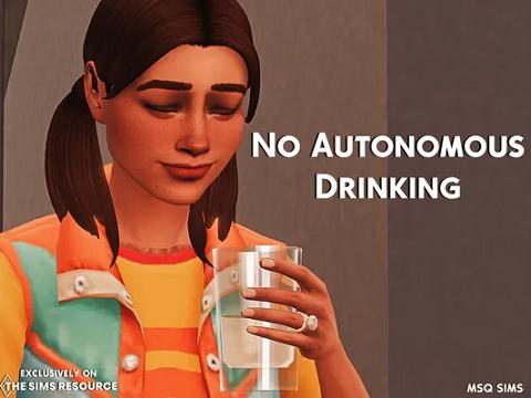 No Autonomous Drinking