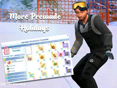 More Premade Holidays