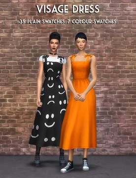 Visage Dress (and tee accessory)