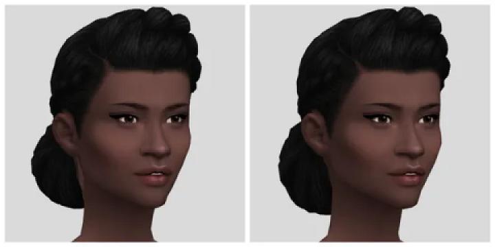 TS4 Cottage Living Twist Bun fix