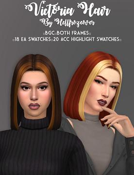 Victoria Hair and Accessory Highlights