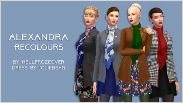 Alexandra Dress Recolours