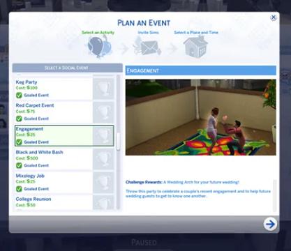 Engagement Event