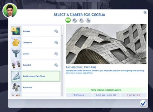 Architecture Career – Part Time