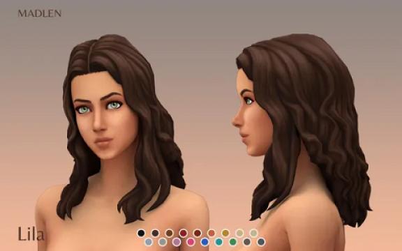 Madlen Lila Hairstyle