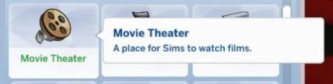 Movie Theater Lot Trait