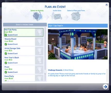 Hot Tub Party Event