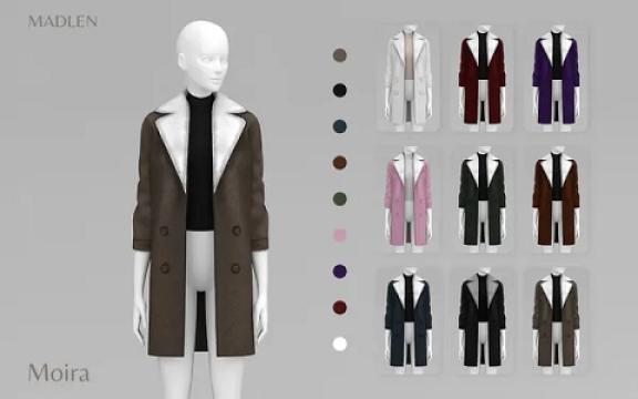 Madlen Moira Coat (with Fur)