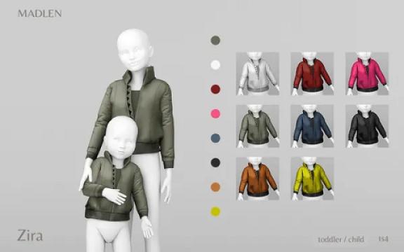 Madlen Zira Jacket (Toddler, Child)